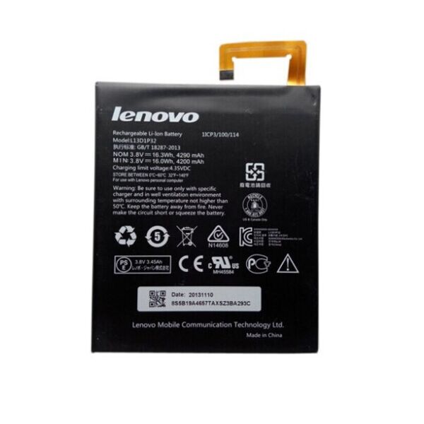 

Аккумулятор для Lenovo ldepad PAD A8-50, A5500 / L13D1P32
