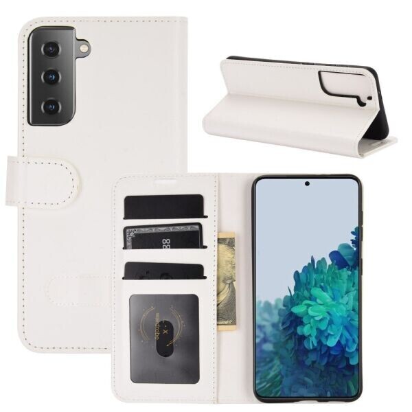 

Чехол-книжка Deexe Wallet Style для Samsung Galaxy S21 Plus (G996) - White