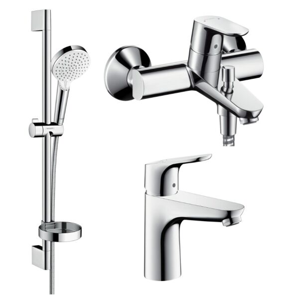 

Комплект смесителей для ванной HANSGROHE FOCUS 1092019 хром латунь 71787