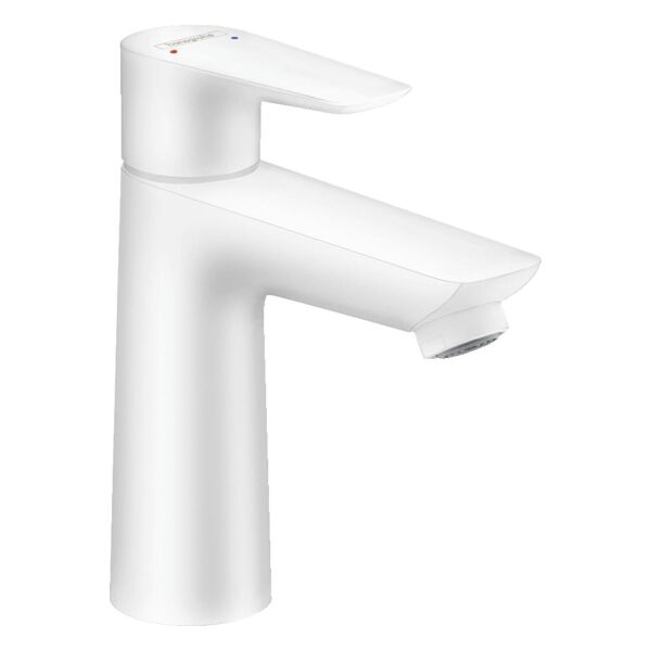 

Смеситель для умывальника одноручный HANSGROHE TALIS E 71710700 белый латунь с донным клапаном 71687