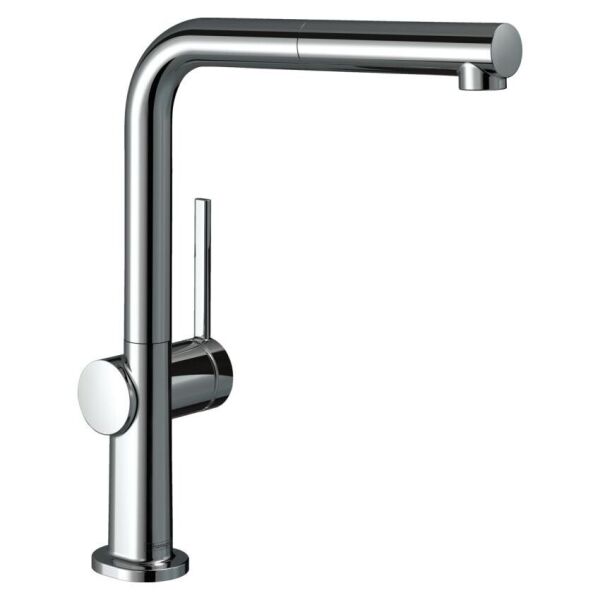 

Смеситель для кухни с вытяжной лейкой HANSGROHE TALIS E 72809000 хром латунь 75559