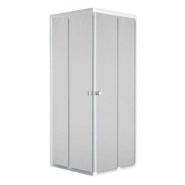 

Кабина для душа квадратная угловая ROZZY JENORI VELUM 80RZ082 80см x 80см сатин 77316