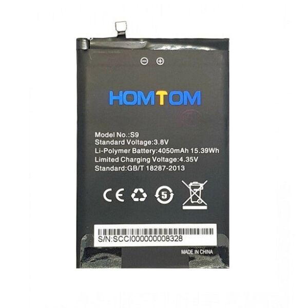 

Аккумулятор для Homtom S9 / S9 plus