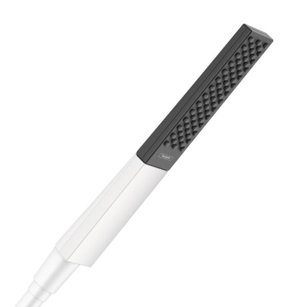 

Душевая лейка однорежимная HANSGROHE RAINFINITY 26866700 100мм белый пластик 74499