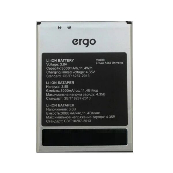 

Аккумулятор для Ergo A555 Universe