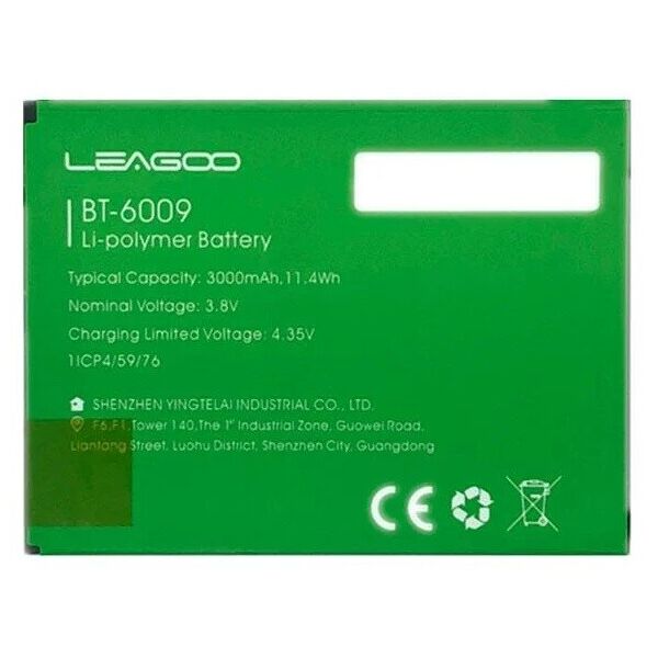 

Аккумулятор для Leagoo M13 / BT-6009
