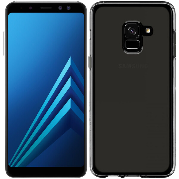 

Чехол оригинальный силиконовый для Samsung A530 (A8-2018) Black (21291)