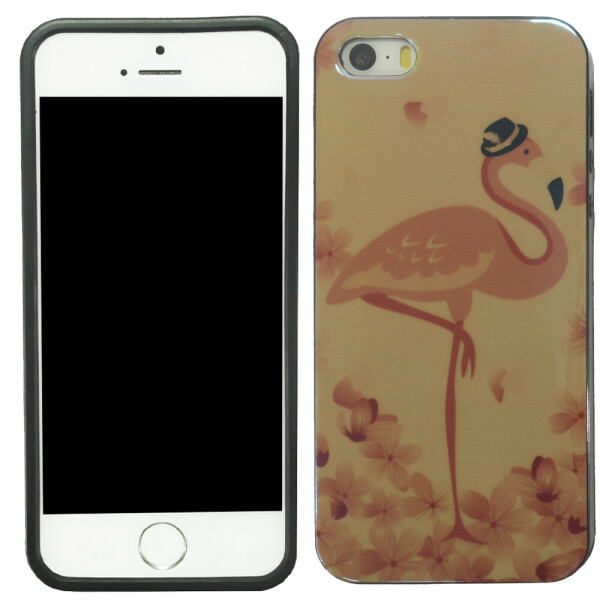 

Чехол U-Like Picture series для iPhone 5/5S/SE Flamingo (21541)