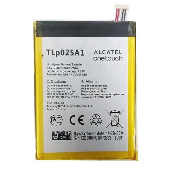 

Аккумулятор для Alcatel OT5051D Pop 4 Slate / OT5012 Pixi 4 / TLi025A1
