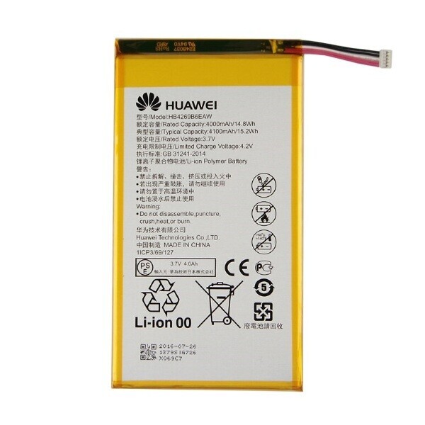 

Аккумулятор для Huawei Honor X1 / HB4269B6EAW