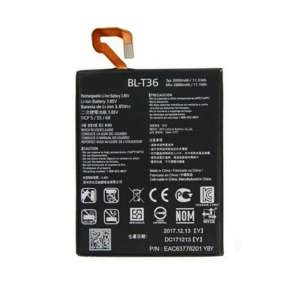 

Аккумулятор для LG K11 Plus / K30 2018 / X410 / LMX410 / LMX410FC / BL-T36