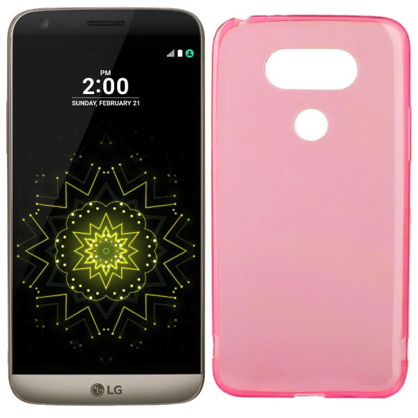 

Чехол Ultra Thin Silicone Remax 0.2 mm для LG G5 Pink (8490)