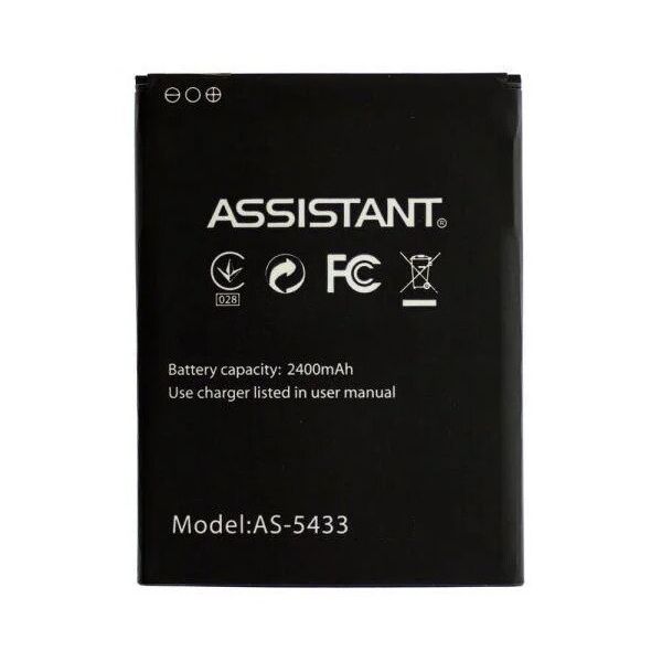 

Аккумулятор для Assistant AS-5433