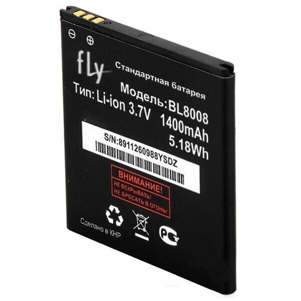 

Аккумулятор для Fly FS401 Stratus 1 / BL8008