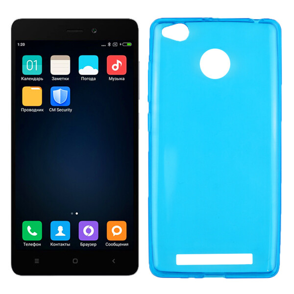 

Чехол Ultra Thin Silicone Remax 0.2 mm для Xiaomi Redmi 3s/3x/3 Pro Blue (13970)