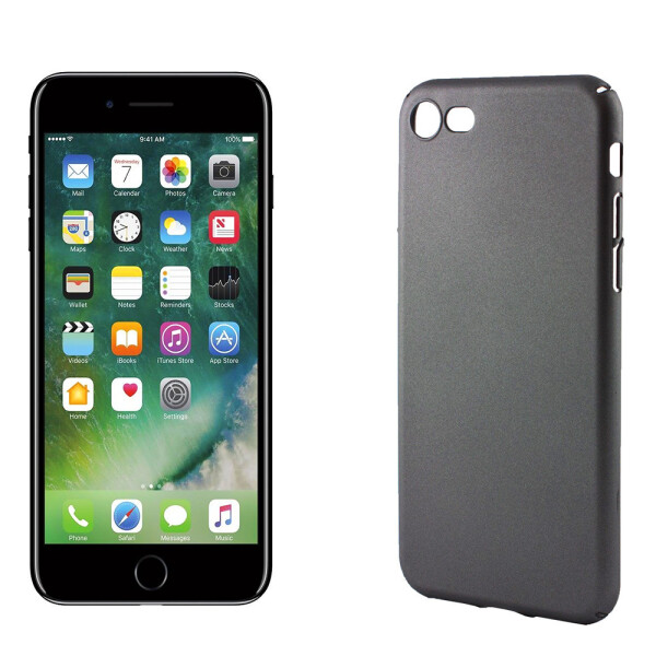 

Накладка PC Soft Touch case для iPhone 7 серый (10446)