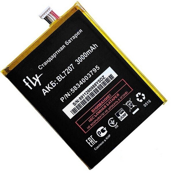 

Аккумулятор для Fly IQ4511 Octa Tornado One / BL7207