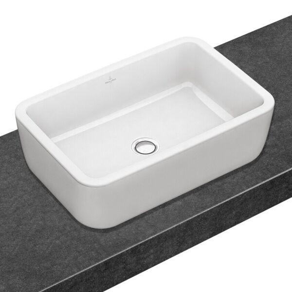 

Раковина накладная в ванну 600мм x 400мм VILLEROY&BOCH ARCHITECTURA 41276001 белый прямоугольн 82298