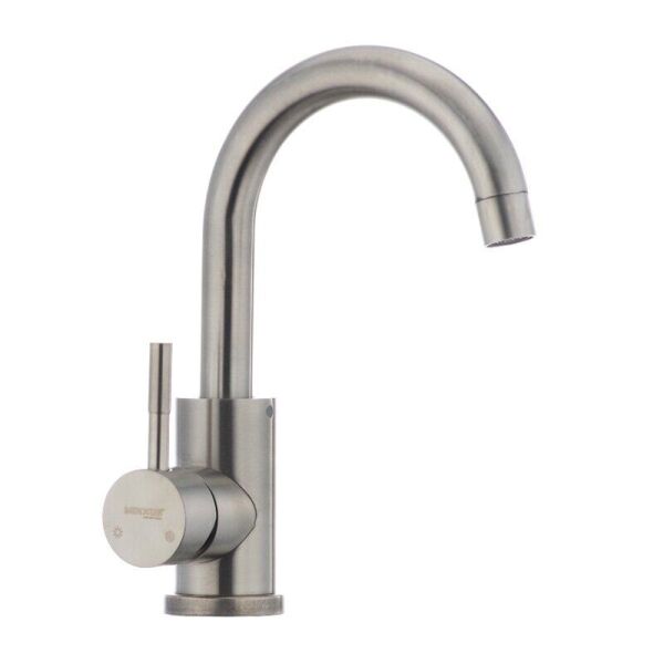 

Смеситель на кухню одновентильный MIXXUS SUS SS2796 сатин нержавеющая сталь 64496