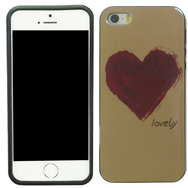

Чехол U-Like Picture series для iPhone 5/5S/SE Heart Blue (21544)