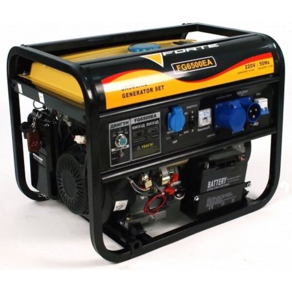 

Генератор бензиновый Forte FG6500EА