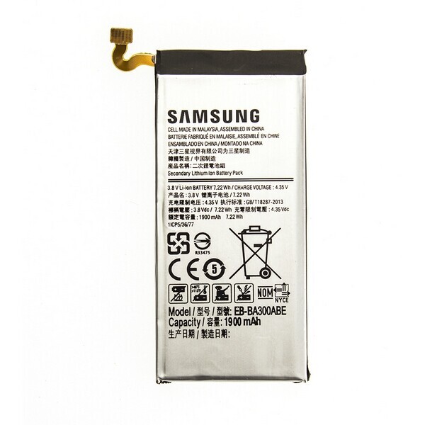 

Аккумулятор для Samsung Galaxy A3 SM-A300F / EB-BA300ABE