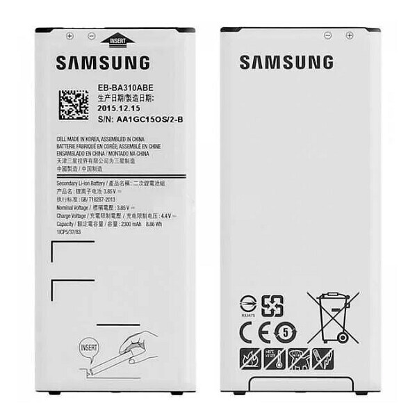 

Аккумулятор для Samsung A3 2016 A310 / EB-BA310ABE