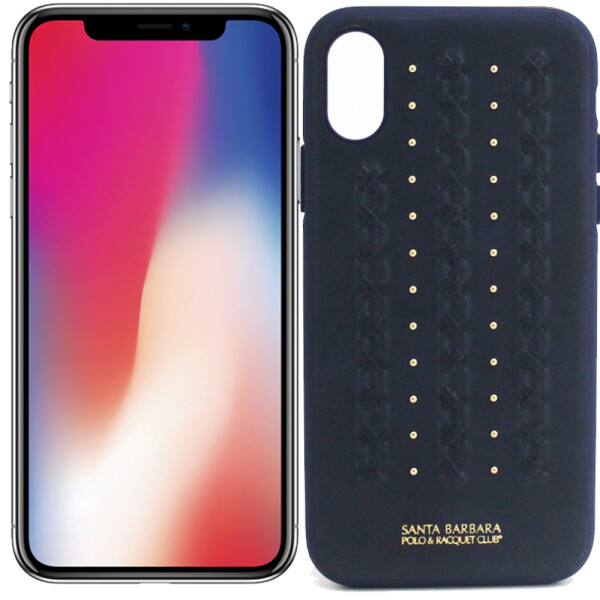 

Чехол Santa Barbara Polo & Racquet Club Cecily для iPhone X Blue (24145)