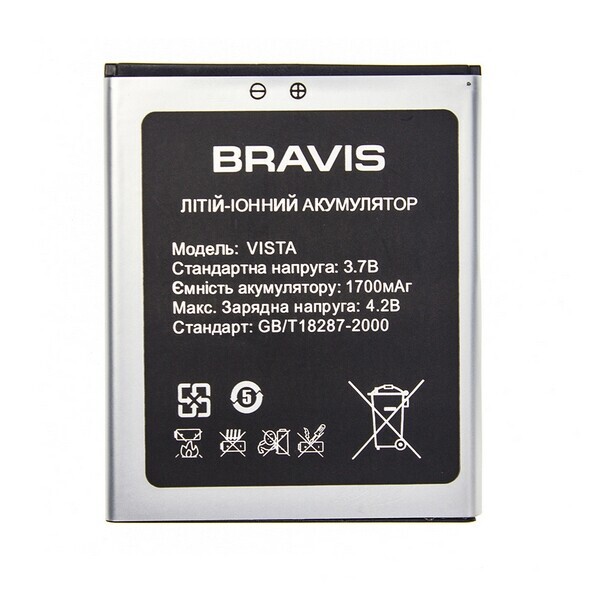 

Аккумулятор для Bravis Vista