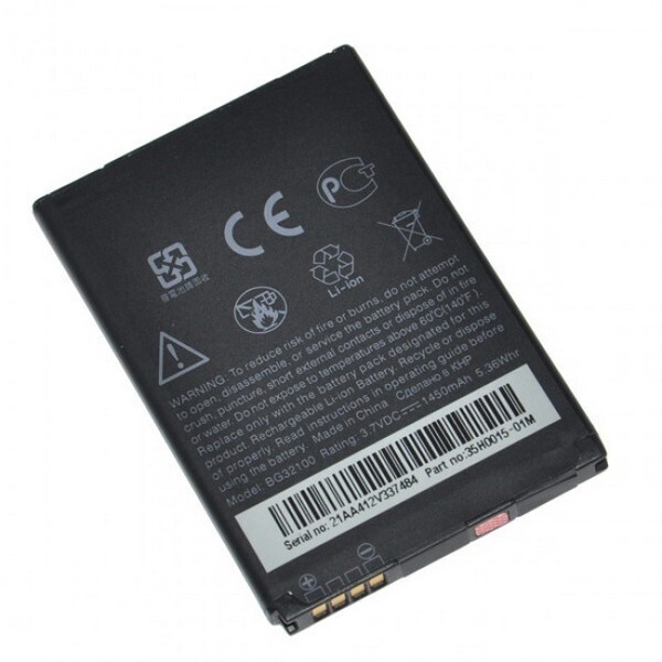 

Аккумулятор для HTC Wildfire G8, A3333 / BB96100