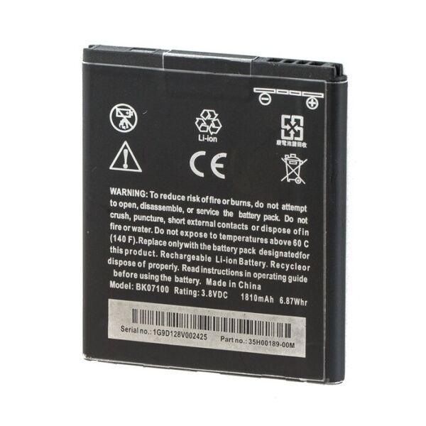 

Аккумулятор для HTC J Z321e / BK07100