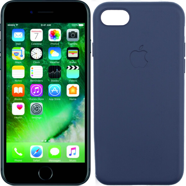 

Чехол TPU case для iPhone 7/8 Темно синий FULL (26730)