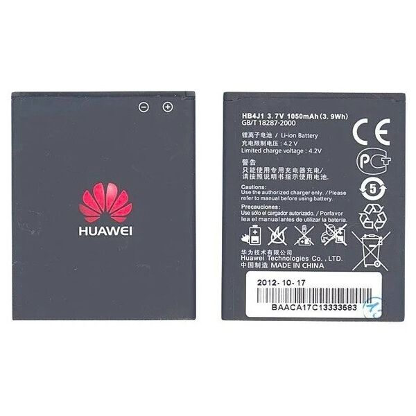 

Аккумулятор для Huawei U8150 / HB4J1