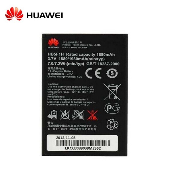 

Аккумулятор для Huawei U8600 / HB5F1H
