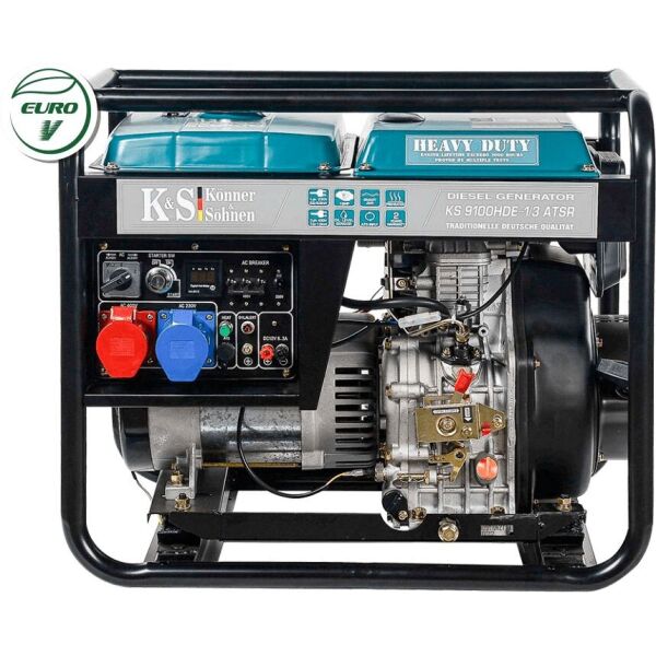 

Генератор дизельный Konner&Sohnen 9100HDE-1/3 ATSR