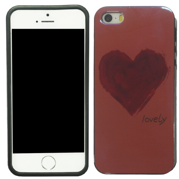 

Чехол U-Like Picture series для iPhone 5/5S/SE Heart Pink (21545)