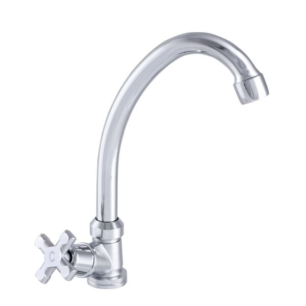 

Монокран для холодной воды для мойки ZERIX JIK1 ZX0406 хром силумин 81272