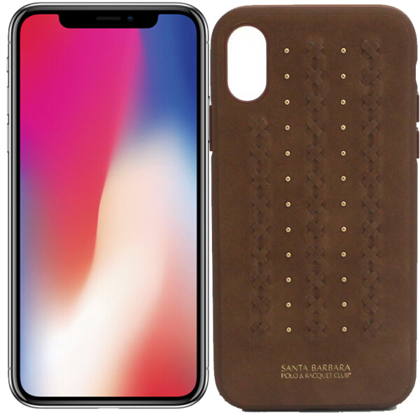

Чехол Santa Barbara Polo & Racquet Club Cecily для iPhone X Brown (24146)