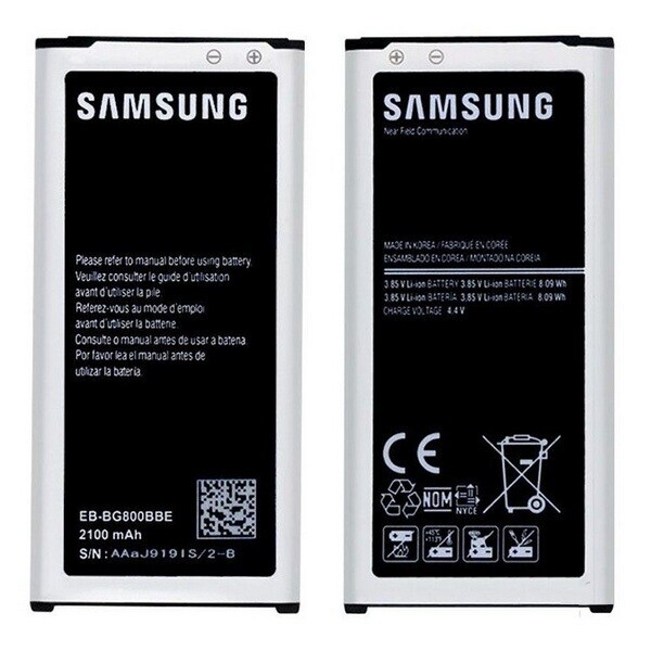 

Аккумулятор для Samsung G800 Galaxy S5 mini / G870 Galaxy S5 Active (EB-BG800CBE / BE-BG800BBE)