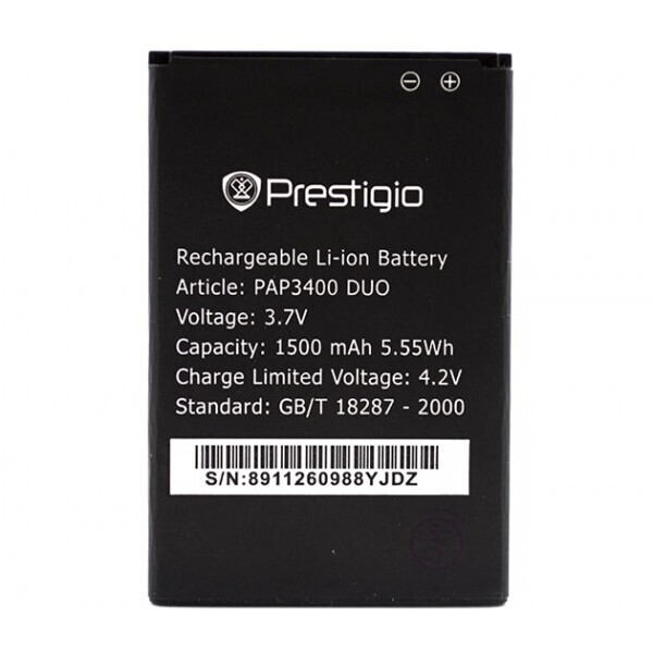 

Аккумулятор для Prestigio PAP3400 DUO