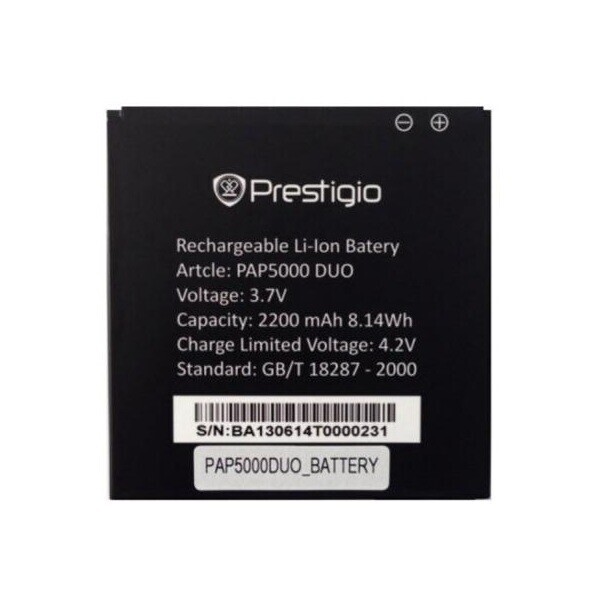 

Аккумулятор для Prestigio PAP5000 DUO