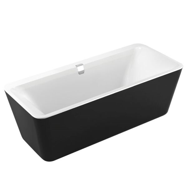

Ванна акриловая отдельностоящая прямоугольная VOLLE 12-22-110black 180см x 80см с ножками 72169