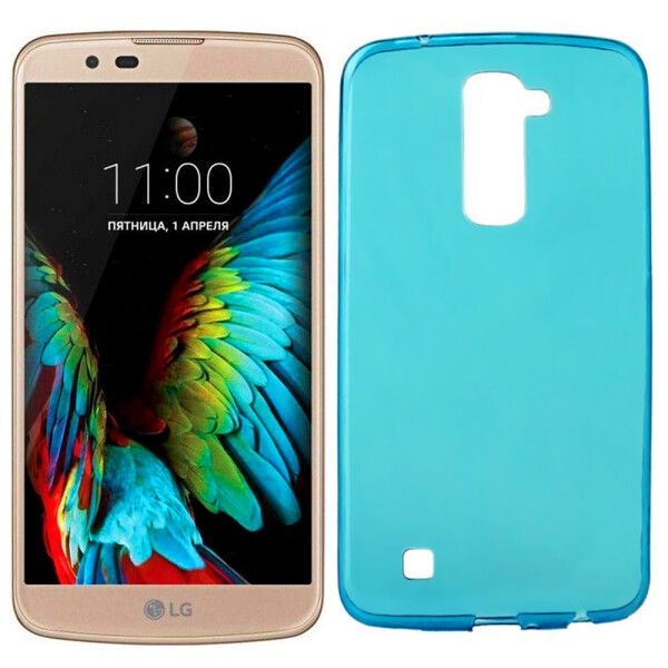 

Чехол Ultra Thin Silicone Remax 0.2 mm для LG K10/K430DS Blue (12533)