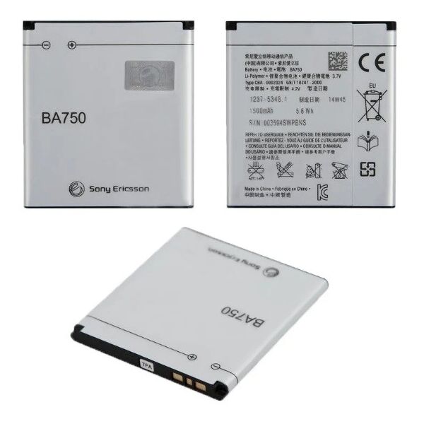 

Аккумулятор для Sony Xperia Arc LT15i / BA750