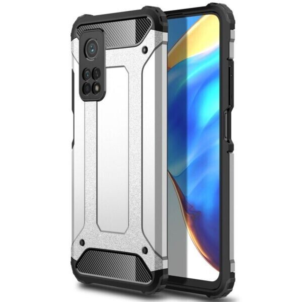 

Защитный чехол UniCase Rugged Guard для Xiaomi Mi 10T / Mi 10T Pro - Silver