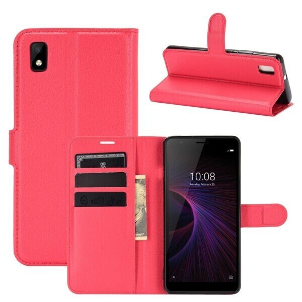 

Чехол-книжка Deexe Book Type для ZTE Blade L210 - Red