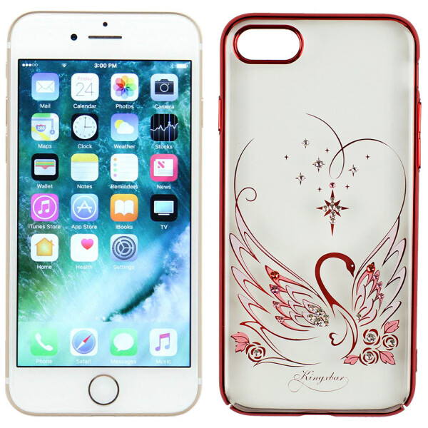 

Чехол Kingxbar Swan Series для iPhone 7/8 Red (23897)