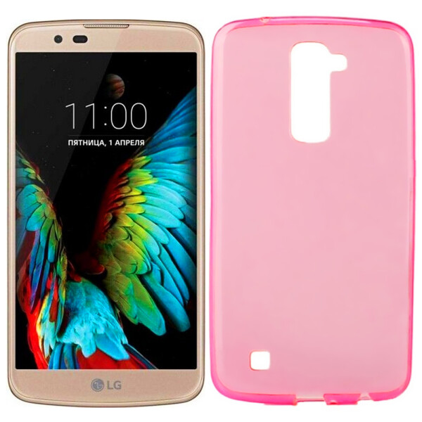 

Чехол Ultra Thin Silicone Remax 0.2 mm для LG K10/K430DS Pink (8493)