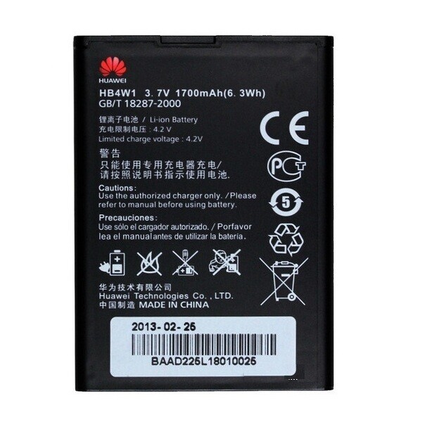 

Аккумулятор для Huawei C8813 / C8813d / Y210 / Y210c / G510 / G520 /T8951 / HB4W1