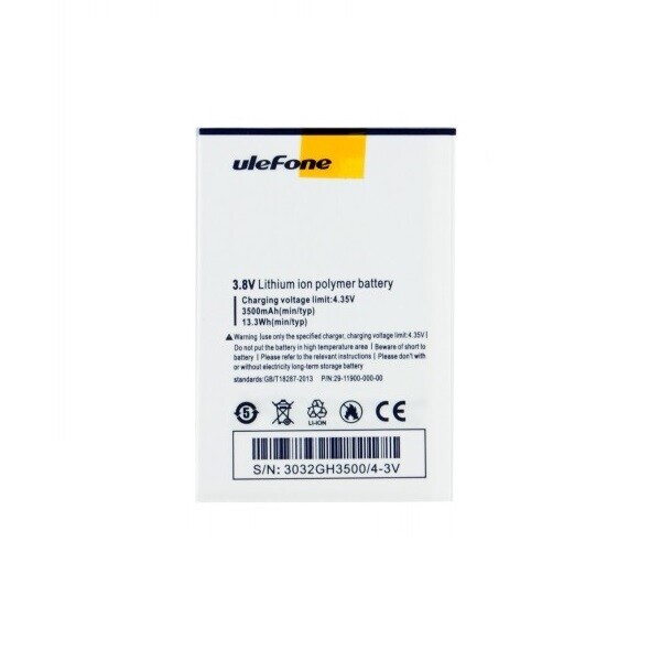 

Аккумулятор для Ulefone U008 Pro